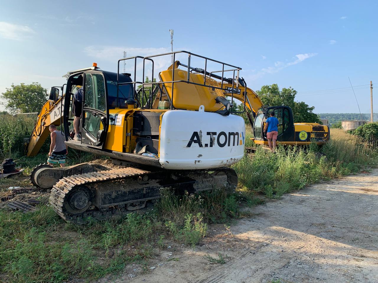 відключення Adblue, JCB JS220LC, помилки P204F-9A, P2BA8-00, P20E9-85, ремонт SCR, аварійний режим