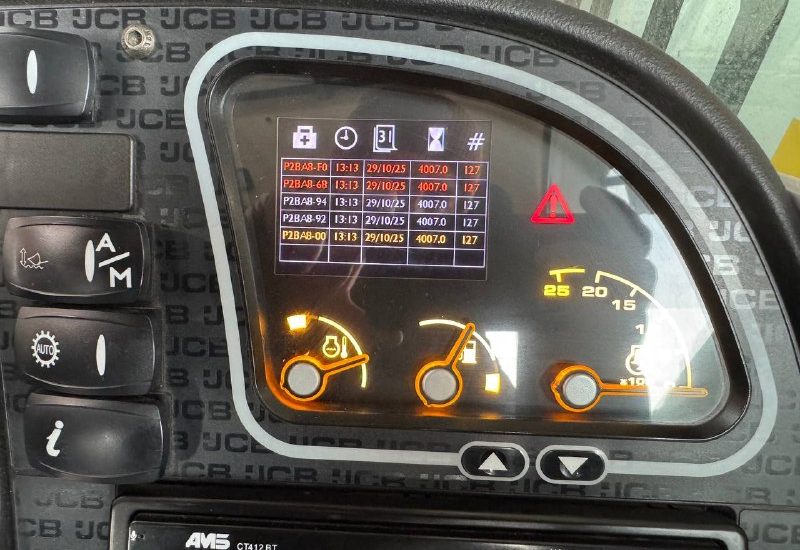 JCB, помилка P2BA8-68, AdBlue, SCR, DPF, EGR, відключення AdBlue, ремонт JCB, діагностика JCB, JCB 535-95, JCB 541-70, JCB 3CX, JCB 4CX, Fastrac, Loadall, Teletruk, SCR несправність, SCR Fault, AdBlue Fault