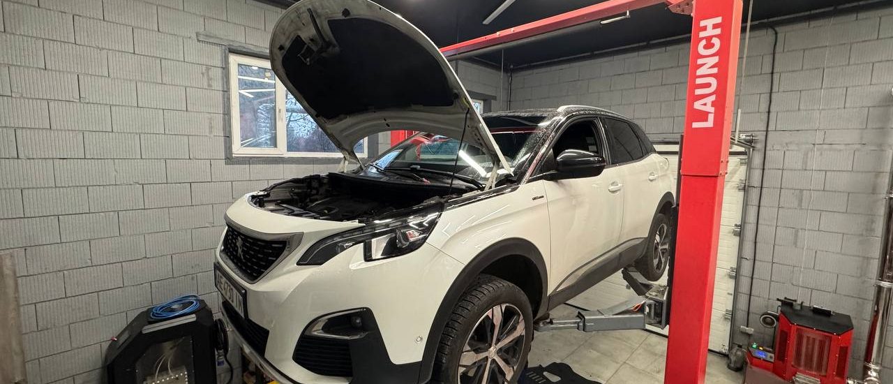 Peugeot 3008 AdBlue, Peugeot 3008 2019, помилка AdBlue Peugeot, аварійний режим Peugeot 3008, відключення AdBlue Peugeot, ремонт AdBlue Peugeot, SCR Peugeot 3008, P20E8 Peugeot, P204F Peugeot, NOx датчик Peugeot, Peugeot 3008 дизель, Peugeot Дніпро