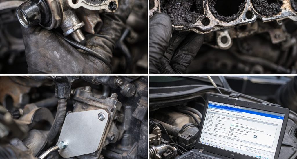 удаление EGR в Днепре фото процесса отключения клапана EGR