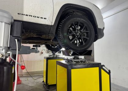 діагностика підвіски на вібростенді