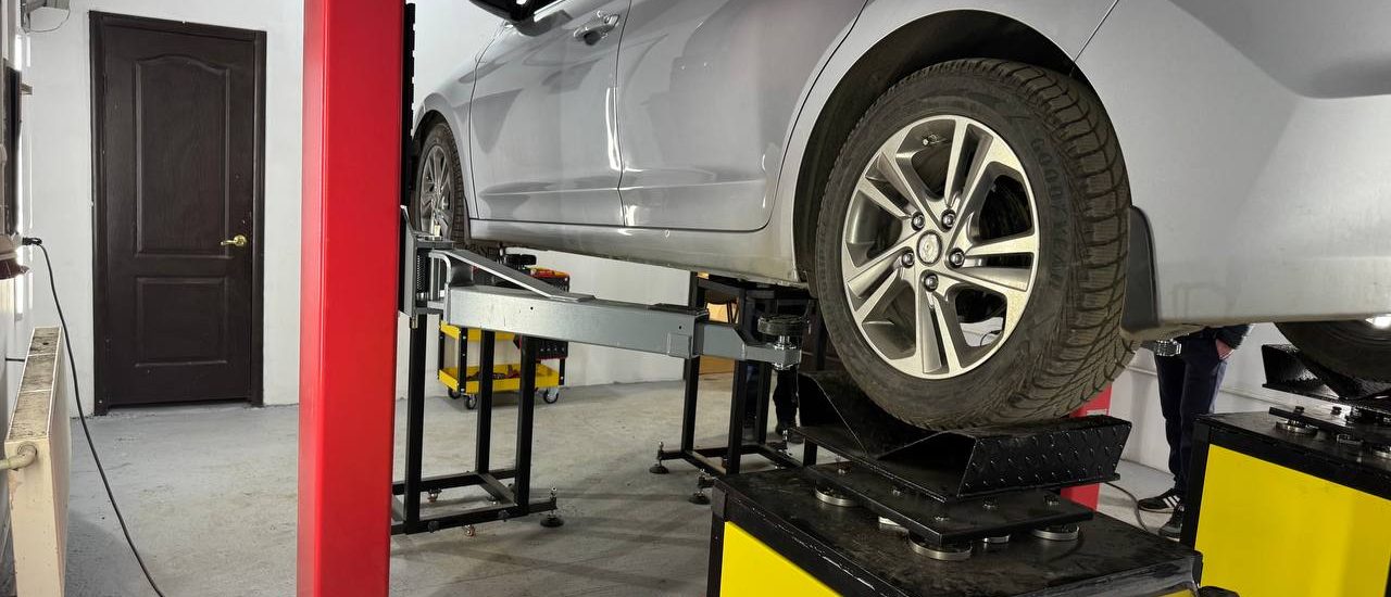 діагностика підвіски на вібростенді