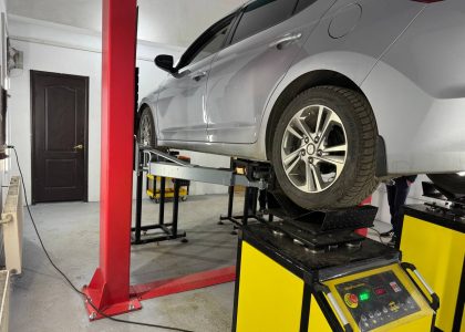 діагностика підвіски на вібростенді
