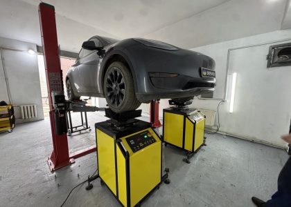 діагностика підвіски на вібростенді